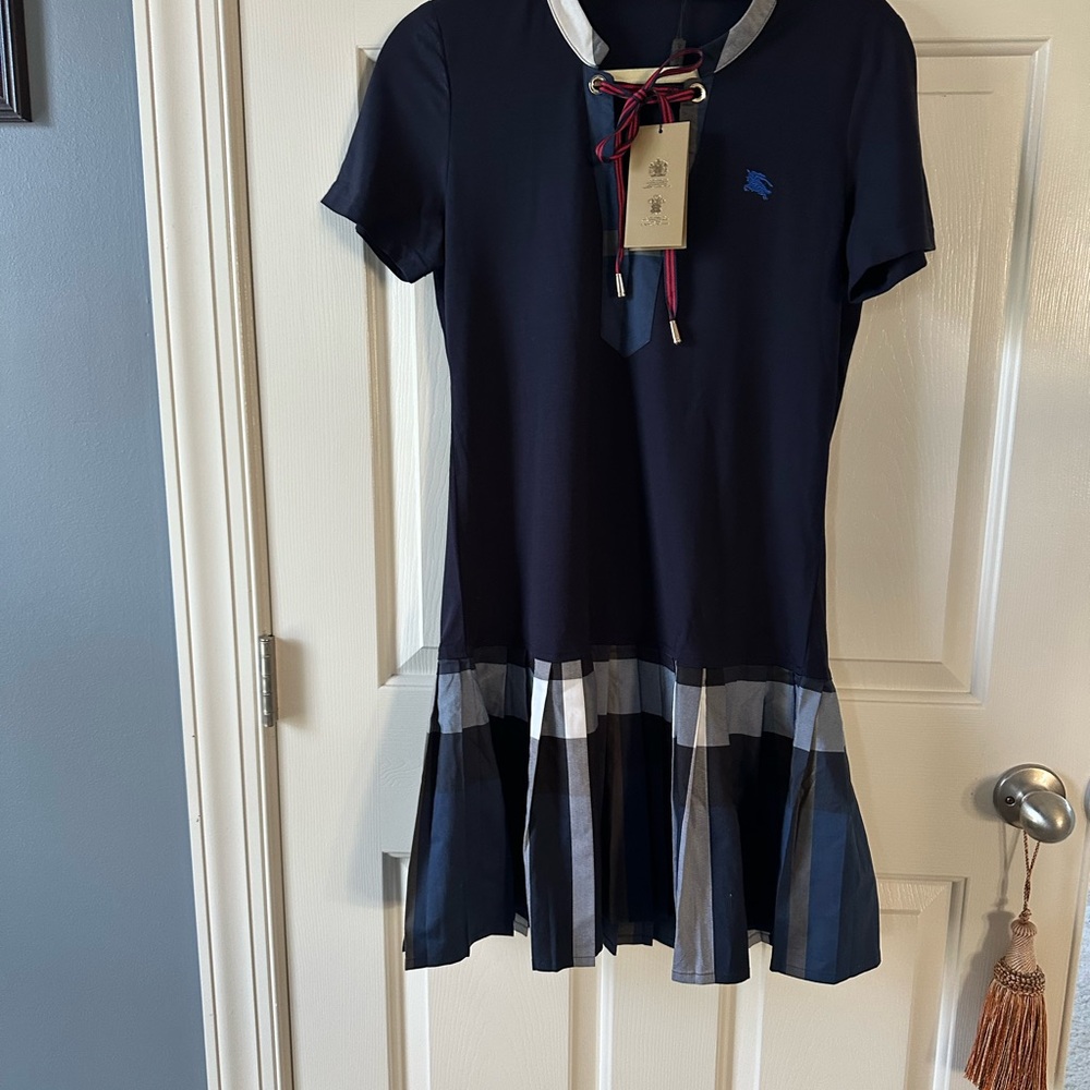 Elegant Navy Blue Dress